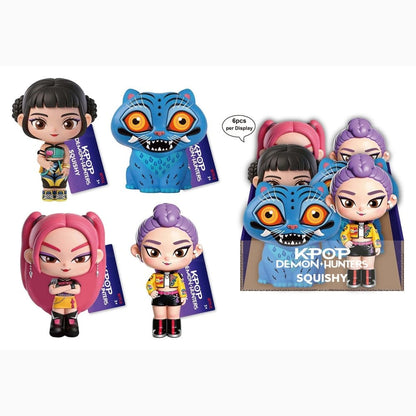 K-Pop Demon Hunters présentoir figurines Squishy (6) - Image 1