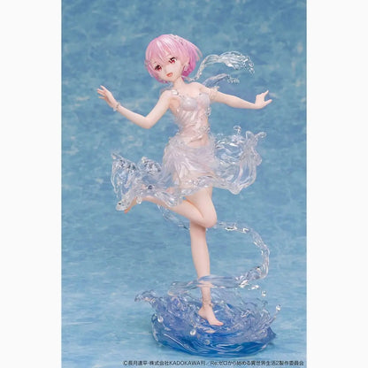 Re:Zero Starting Life in Another World statuette PVC 1/7 Ram Aqua Dress 23 cm - Image 3