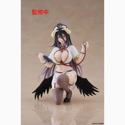 Overlord statuette PVC Desktop Cute Figure Albedo Nurse Ver. Renewal 13 cm - Image 1