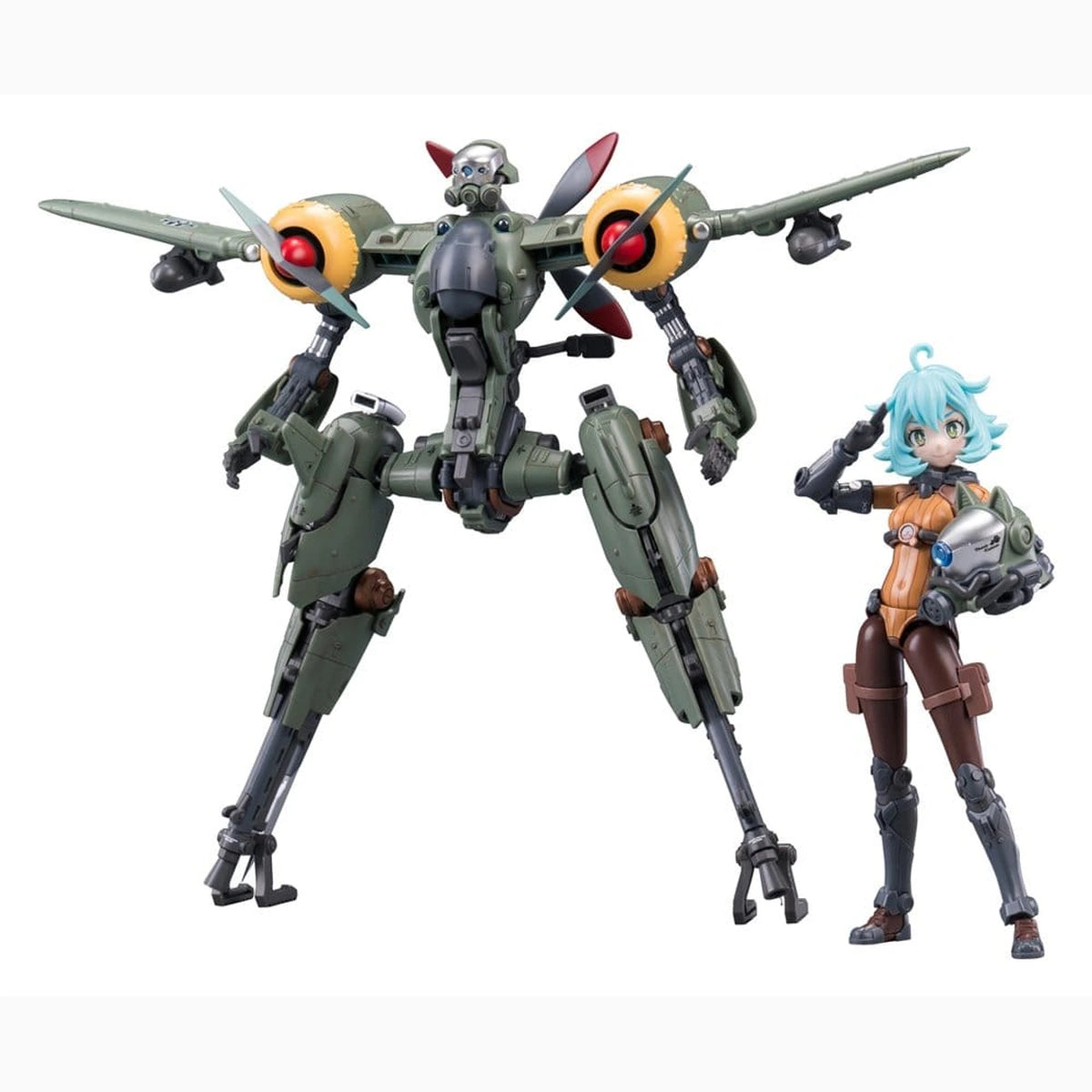 Rusted Brier Plastic Model Kit 1/12 Rhande Koskinen & RTP-10A cutting edge V-HS Tactical Fighter 20 cm - Image 1