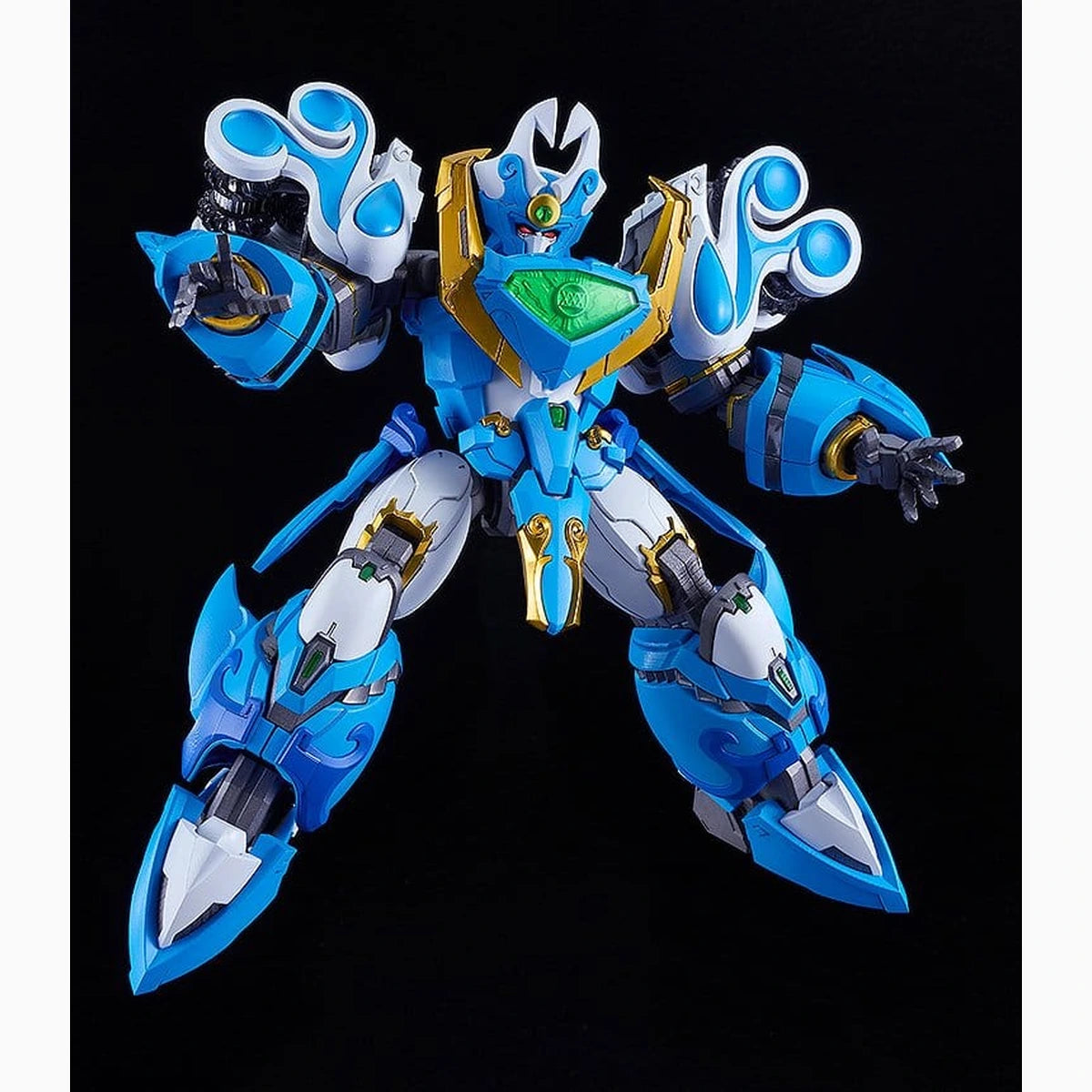 Mado King Granzort Plastic Model Kit Moderoid King's Style Aquabeat Gold Edition 18 cm - Image 3