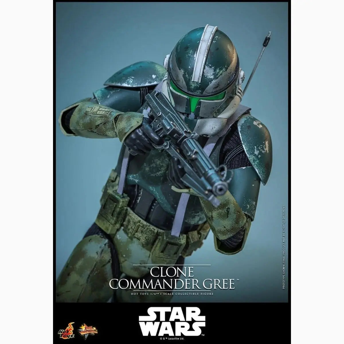Star Wars Movie Masterpiece figurine 1/6 Clone Commander Gree 30 cm - Image 6