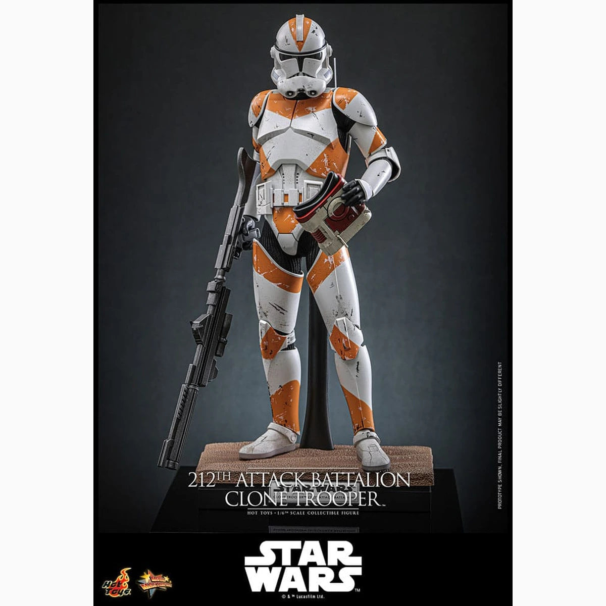 Star Wars: The Clone Wars figurine 1/6 212th Attack Battalion Clone Trooper Deluxe Version 30 cm - Image 6