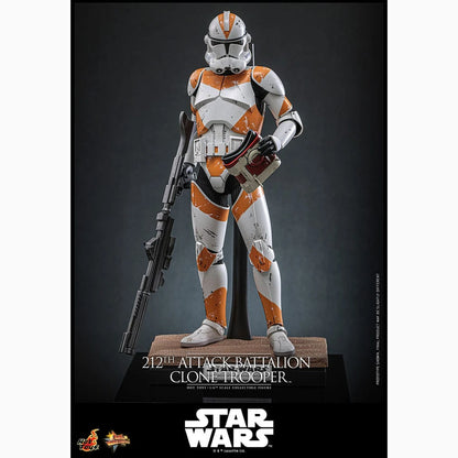 Star Wars: The Clone Wars figurine 1/6 212th Attack Battalion Clone Trooper Deluxe Version 30 cm - Image 6