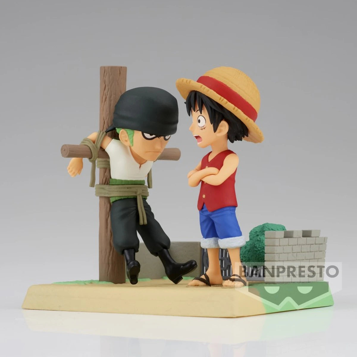 ONE PIECE - WORLD COLLECTABLE FIGURE LOG STORIES - LUFFY & ZORO - Image 2