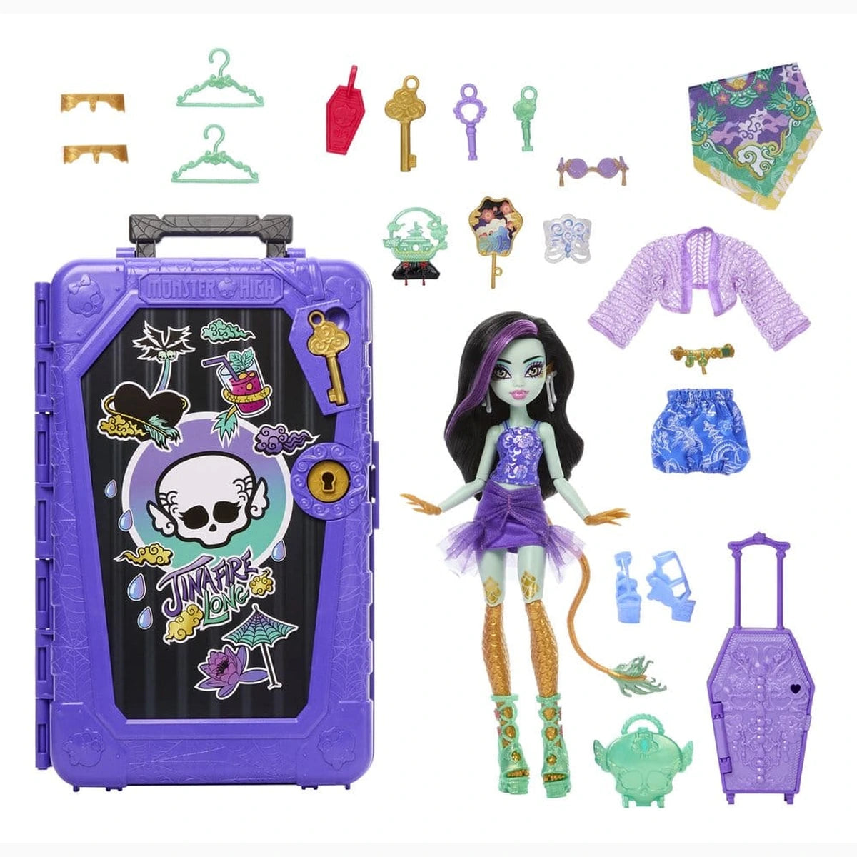 Monster High Skulltimate Secrets poupée Destination: Gore-geous Oasis - Jinafire Long - Image 4