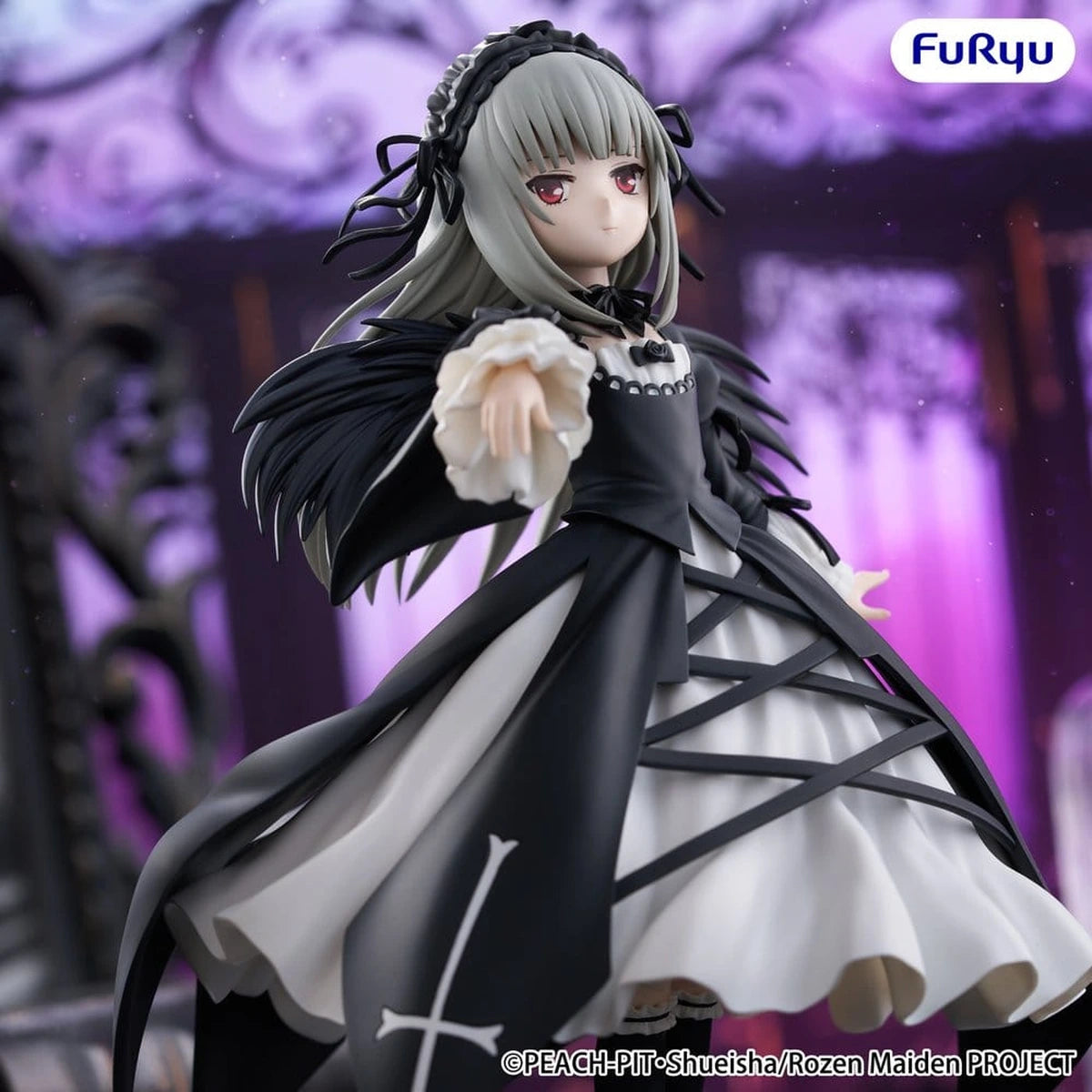 Rozen Maiden statuette PVC Trio-Try-iT Suigintou 18 cm - Image 5