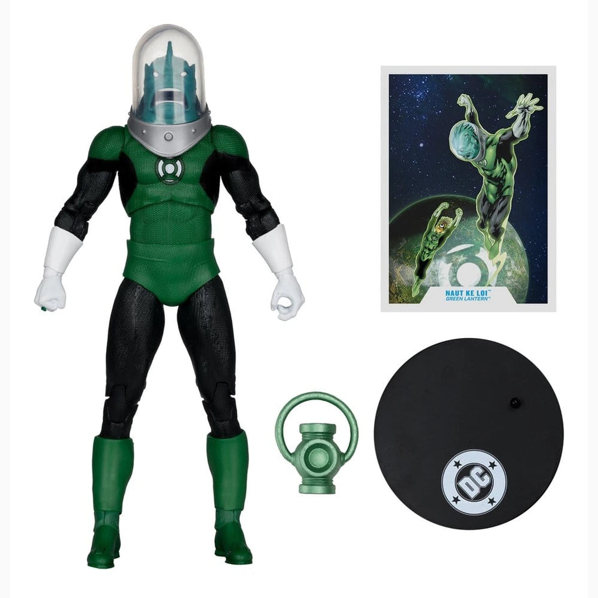 Green Lantern DC Multiverse figurine Naut Ke Loi 19 cm - Image 4