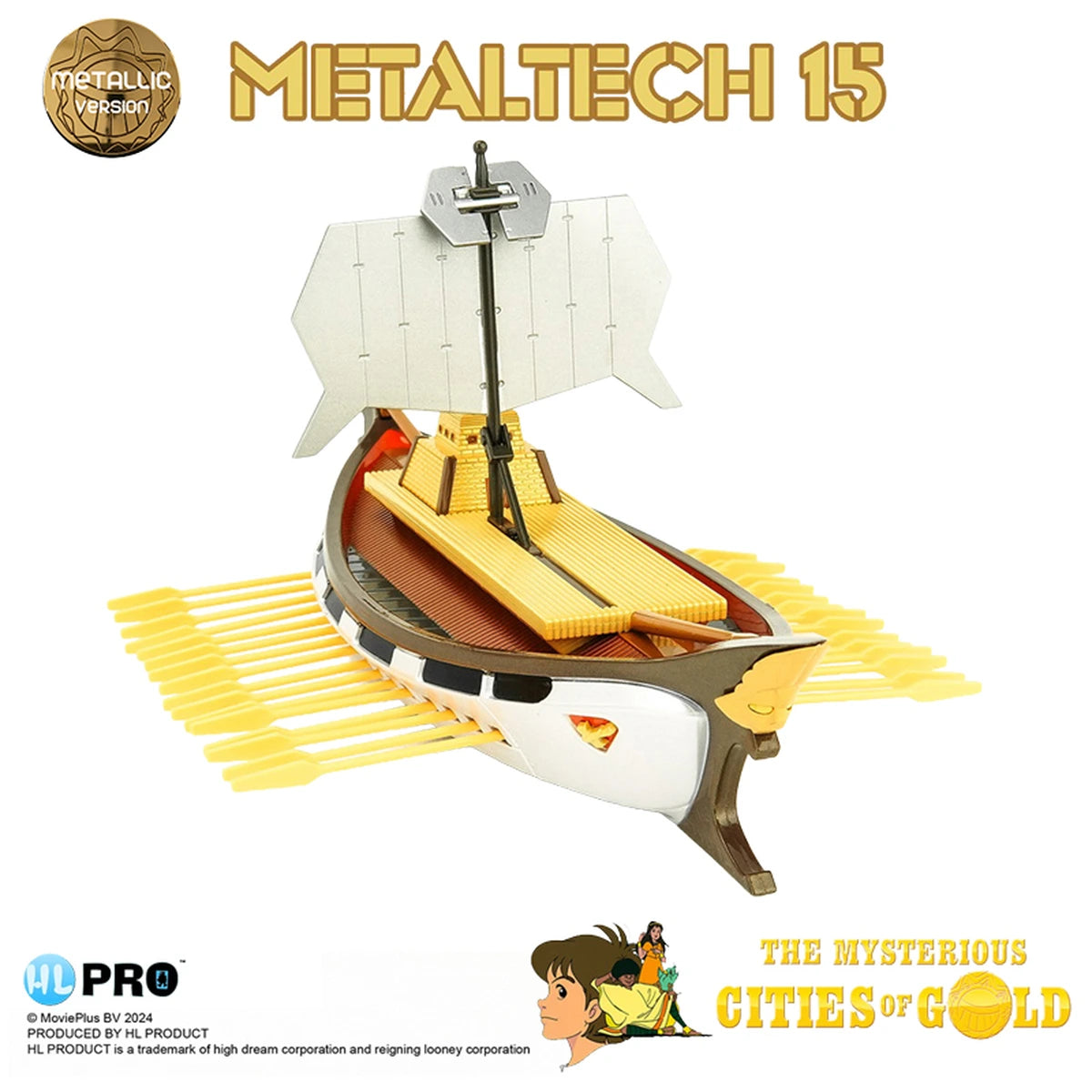 Mysterious City Of Gold Metaltech 15 Solaris Metallic Box En - Image 4