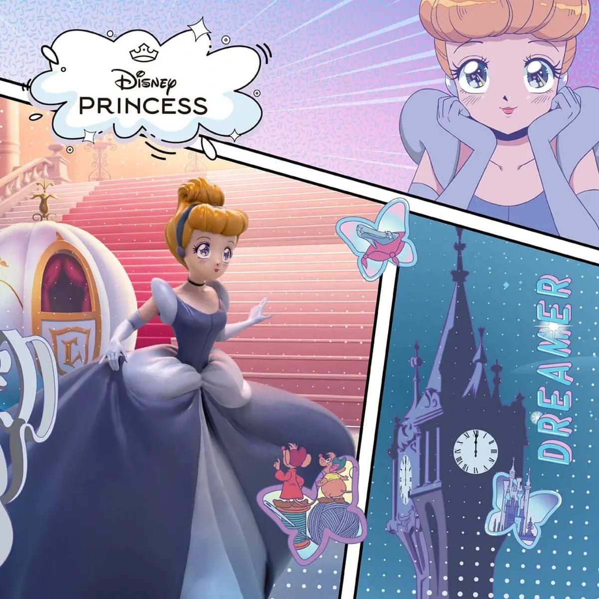Disney statuette Anime Princess Scale Cinderella 19 cm - Image 4