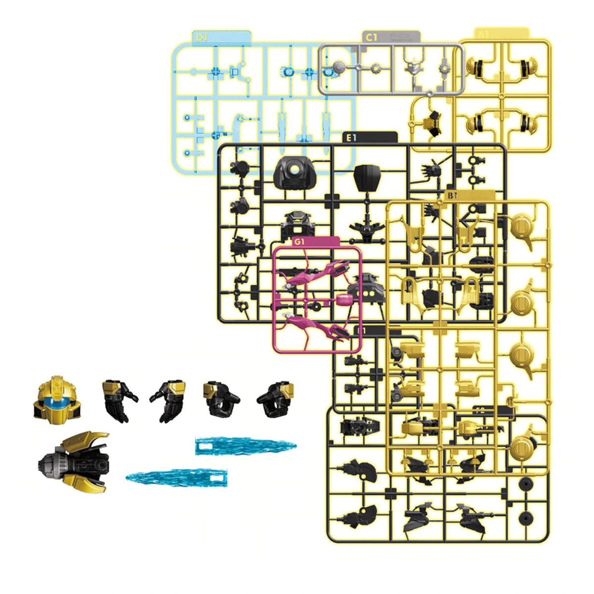 Transformers Blokees Classic Class 15 B 127 Transformer One - Image 4