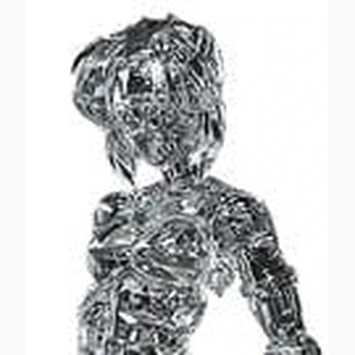 Ghost in the Shell Plastic Model Kit PLAMAX minimum factory Motoko Kusanagi avec Fuchikoma: Thermoptic Camouflage Ver. 8 cm - Image 2