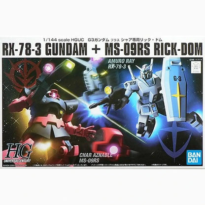 Gundam Gunpla HG 1/144 G-3 Gundam Vs Char'S Rick Dom Set - Image 2