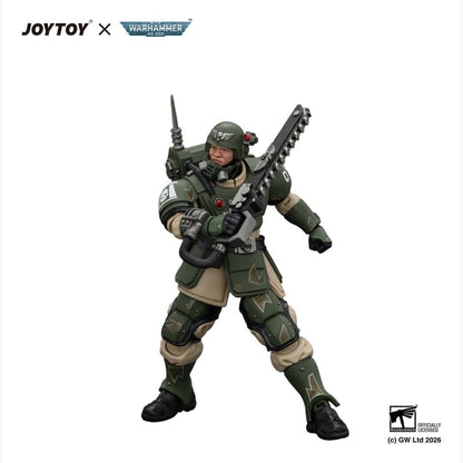 Warhammer figurine Astra Militarum Kasrkin 1 with Chainsword and Plasma Pistol - Image 4