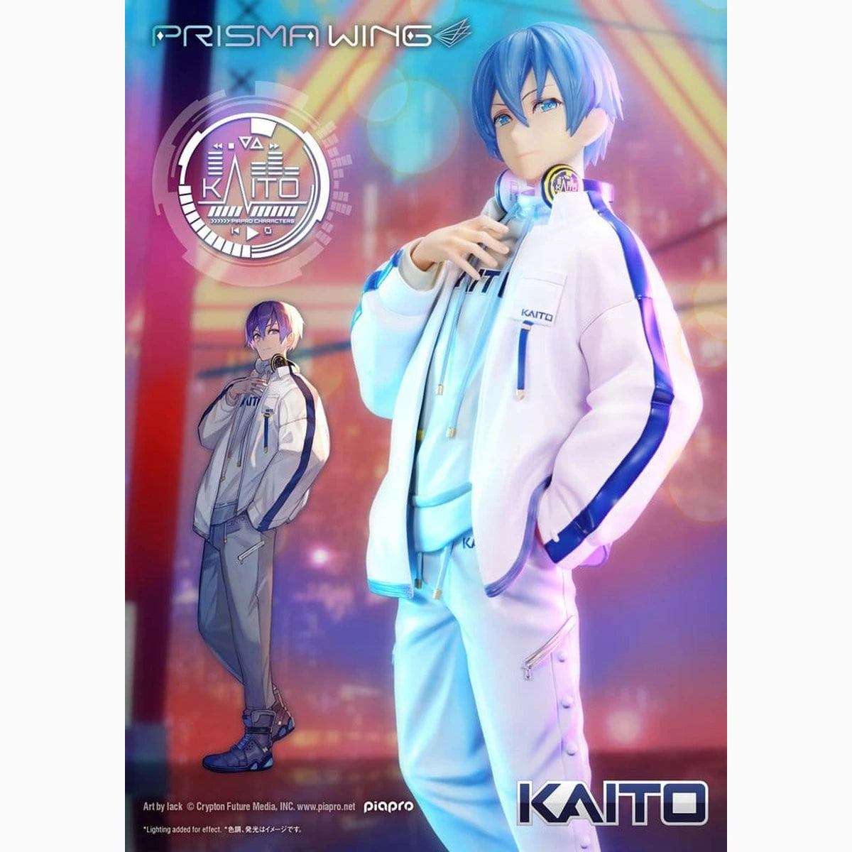Piapro Characters Prisma Wing Figurine 1/7 KAITO "Art by lack" 24 cm - Image 3