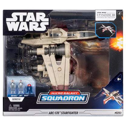Star Wars Micro Galaxy Squadron Deluxe Vehicle & Figure Arc 170 S8 20cm - Image 2