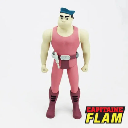 Capitaine Flam Figurine Mala 20cm Boite FR HL Pro