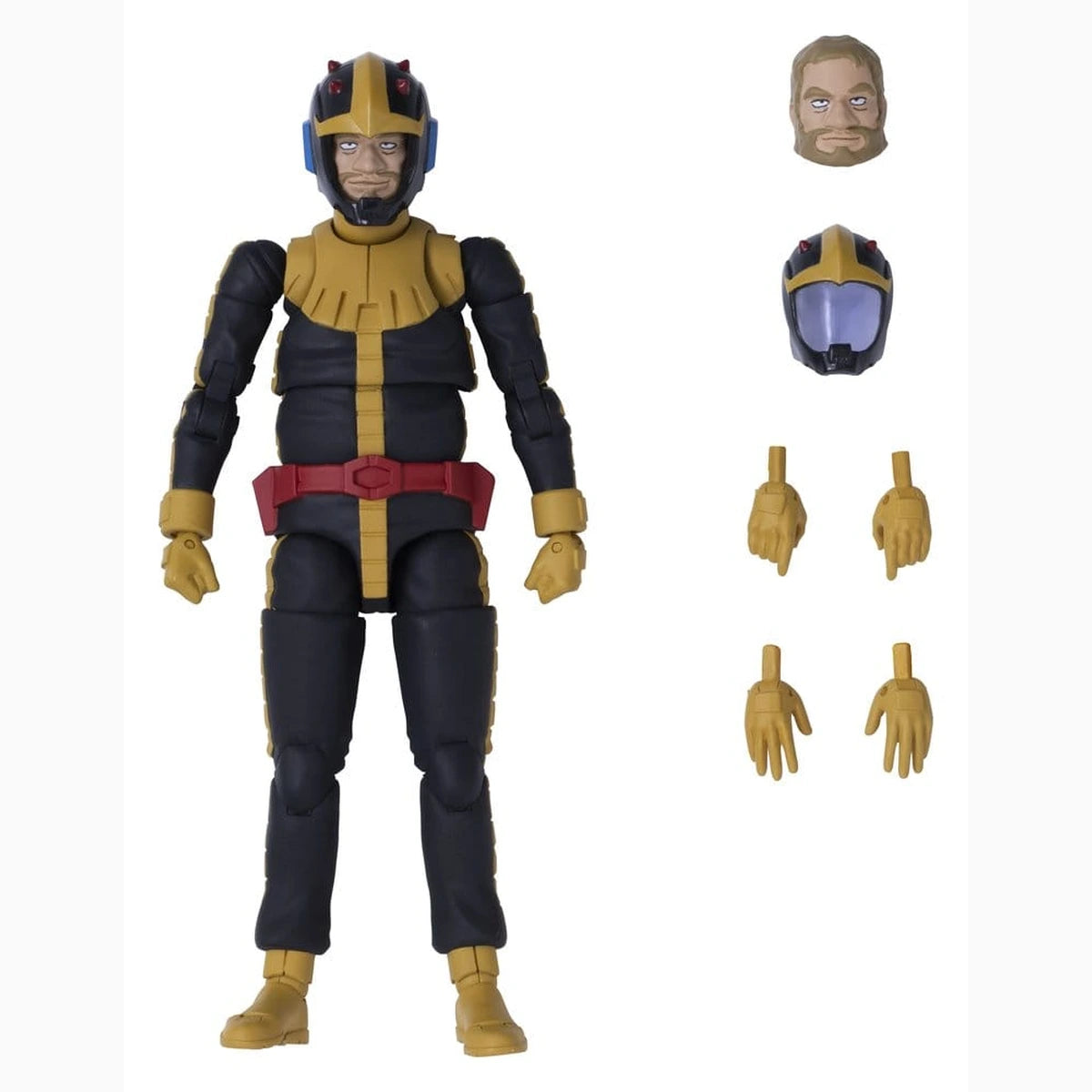 Mobile Suit Gundam figurine G.M.G. Collection 13 Principality of Zeon Black Tri-Stars Gaia Normal Suit Ver. 10 cm - Image 3