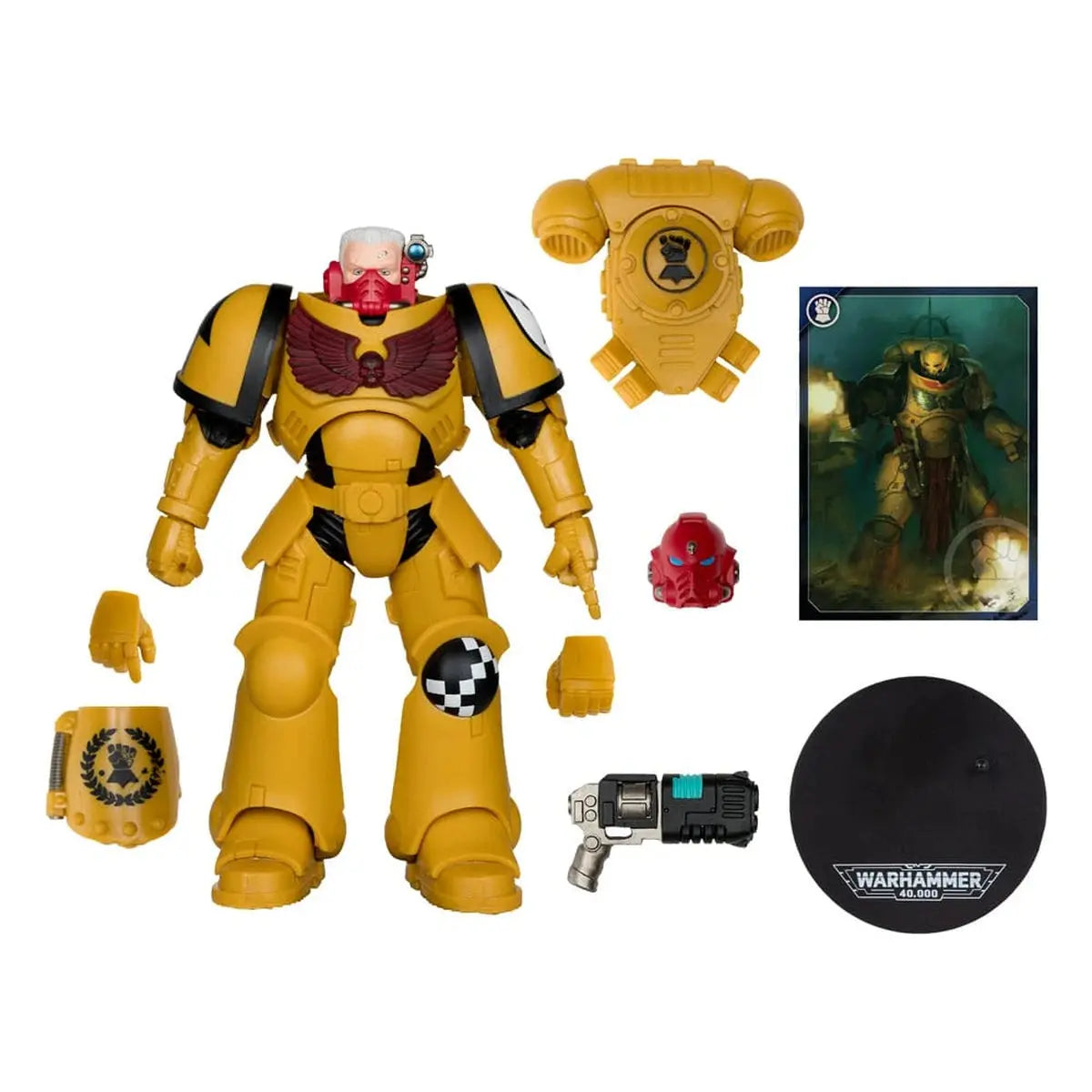 Warhammer 40,000 figurine Intercessor Sergeant (Imperial Fist) (Gold Label) 18 cm - Image 3