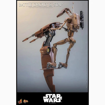 Star Wars: The Phantom Menace Movie Masterpiece set de figurines 1/6 Battle Droid & STAP 32 cm - Image 5