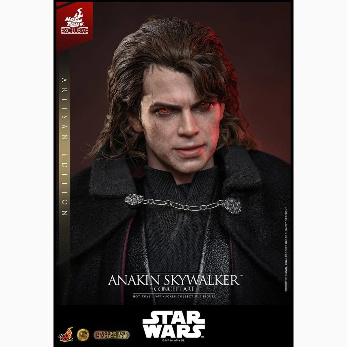 Star Wars Épisode III: La Revanche des Sith Movie Masterpiece figurine 1/6 Anakin Skywalker (Concept Art Version) (Artisan Edition) Hot Toys Exclusive 31 cm - Image 7