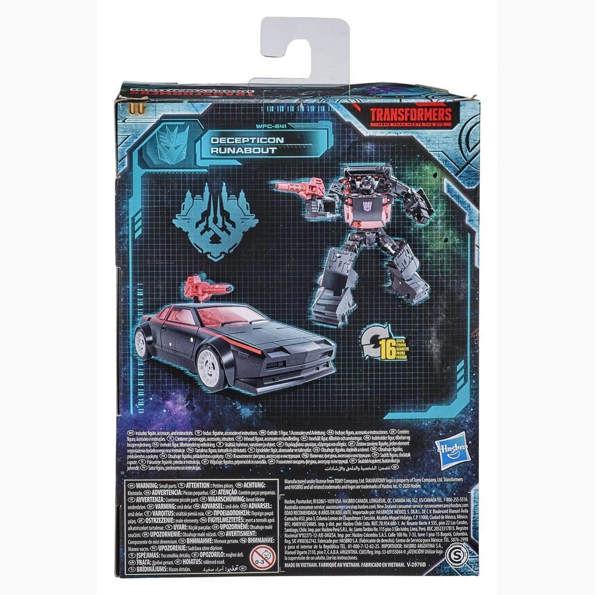 Transformers Generations War for Cybertron: Earthrise Deluxe Class figurine Decepticon Runabout WFC-E41 14 cm - Image 3