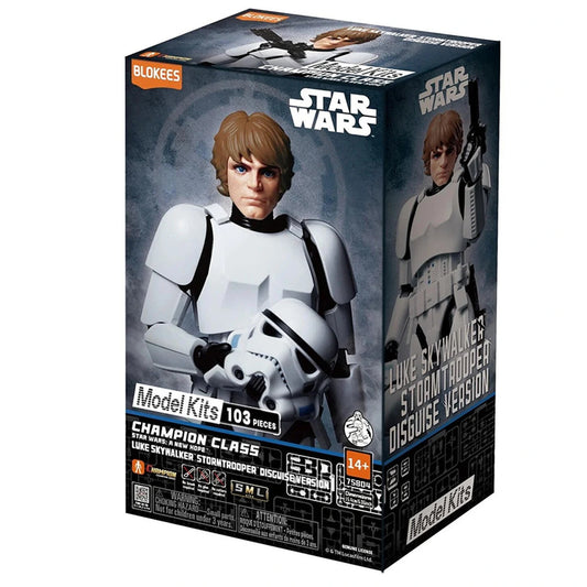 Star Wars Blokees  Champion Class 04 Luke Skywalker Stormtrooper Disguise Version - Image 1
