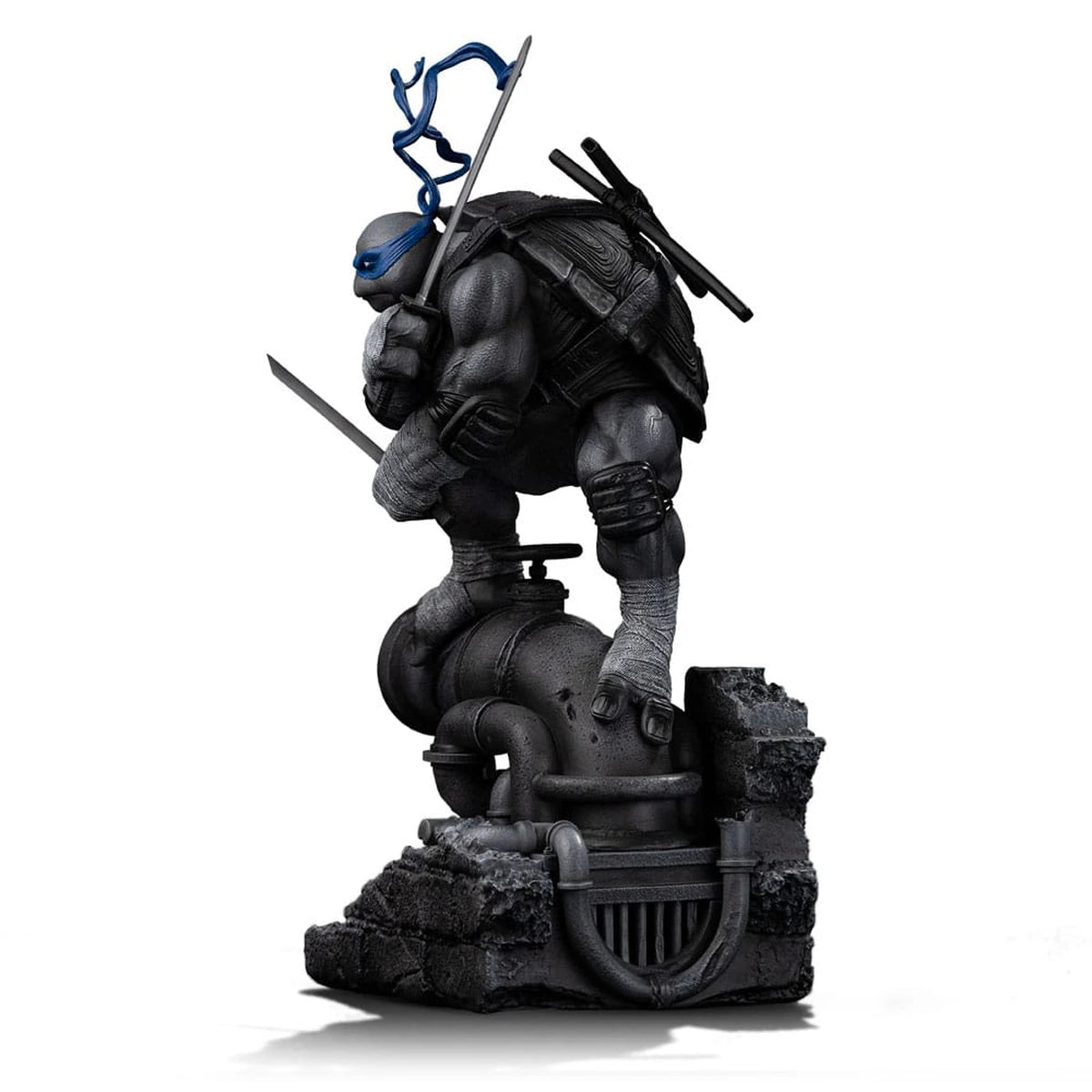 Tortues Ninja statuette 1/10 Art Scale Leonardo Black and White Variant 26 cm heo exclusive - Image 3