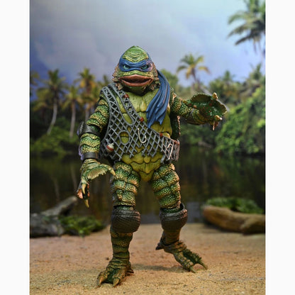 Universal Monsters/Teenage Mutant Ninja Turtles figurine Leonardo as the Creature 18 cm - Image 6