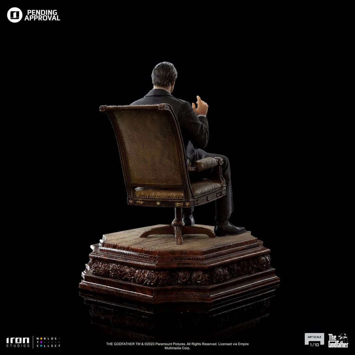 Le Parrain statuette 1/10 Art Scale Don Vito Corleone 19 cm - Image 4