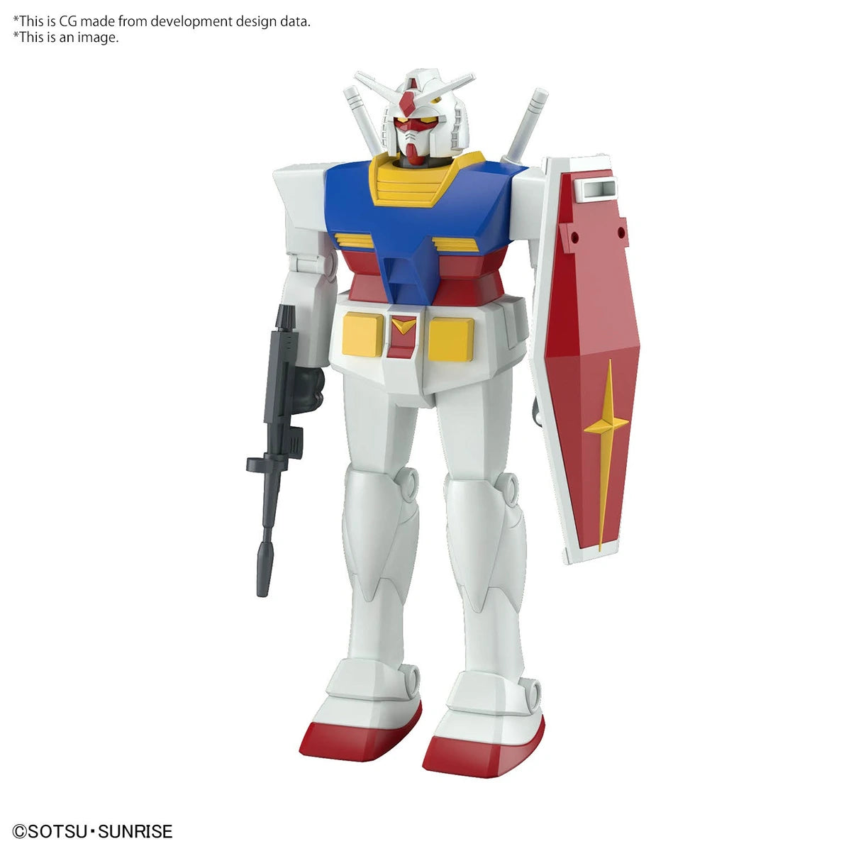 Gundam Gunpla Best Mecha Collection Entry Grade 1/144 RX-78-2 Gundam Revival - Image 1