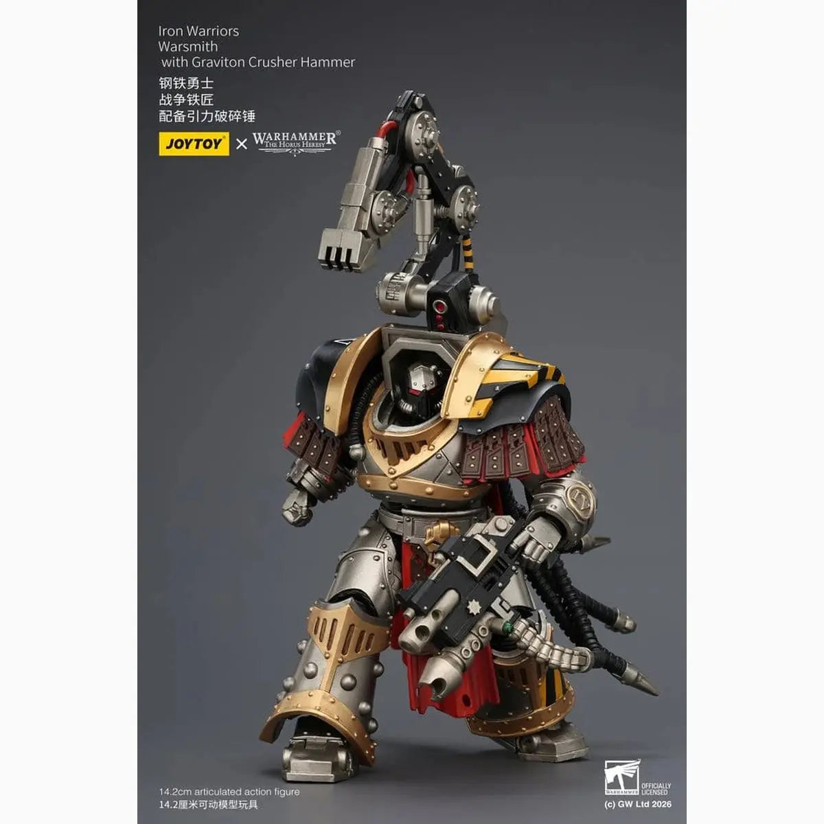 Warhammer The Horus Heresy figurine Iron Warriors Warsmith 14 cm - Image 6