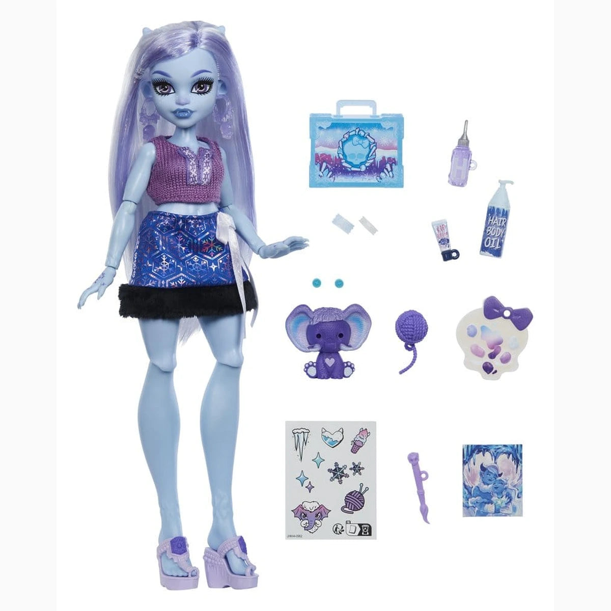 Monster High Self-Scare Secrets poupée Abbey Bominable - Image 3