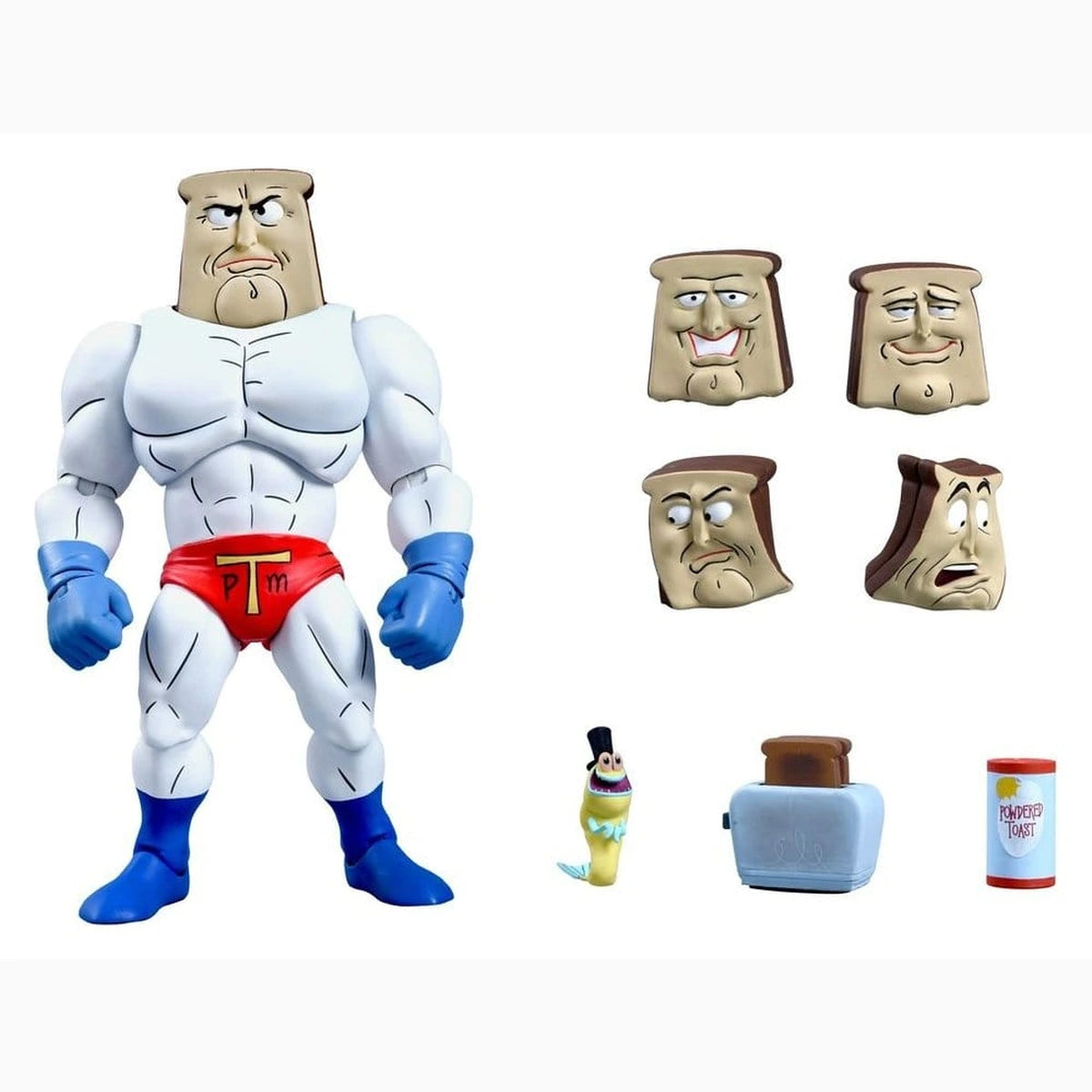The Ren & Stimpy Show figurine Ultimate Powdered Toast Man 18 cm - Image 1