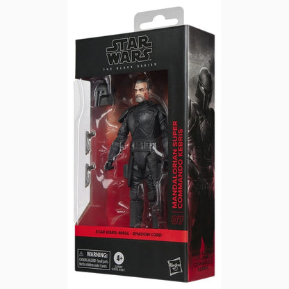 Star Wars: Maul – Shadow Lord Black Series figurine Mandalorian Super Commando Kebris 15 cm - Image 4