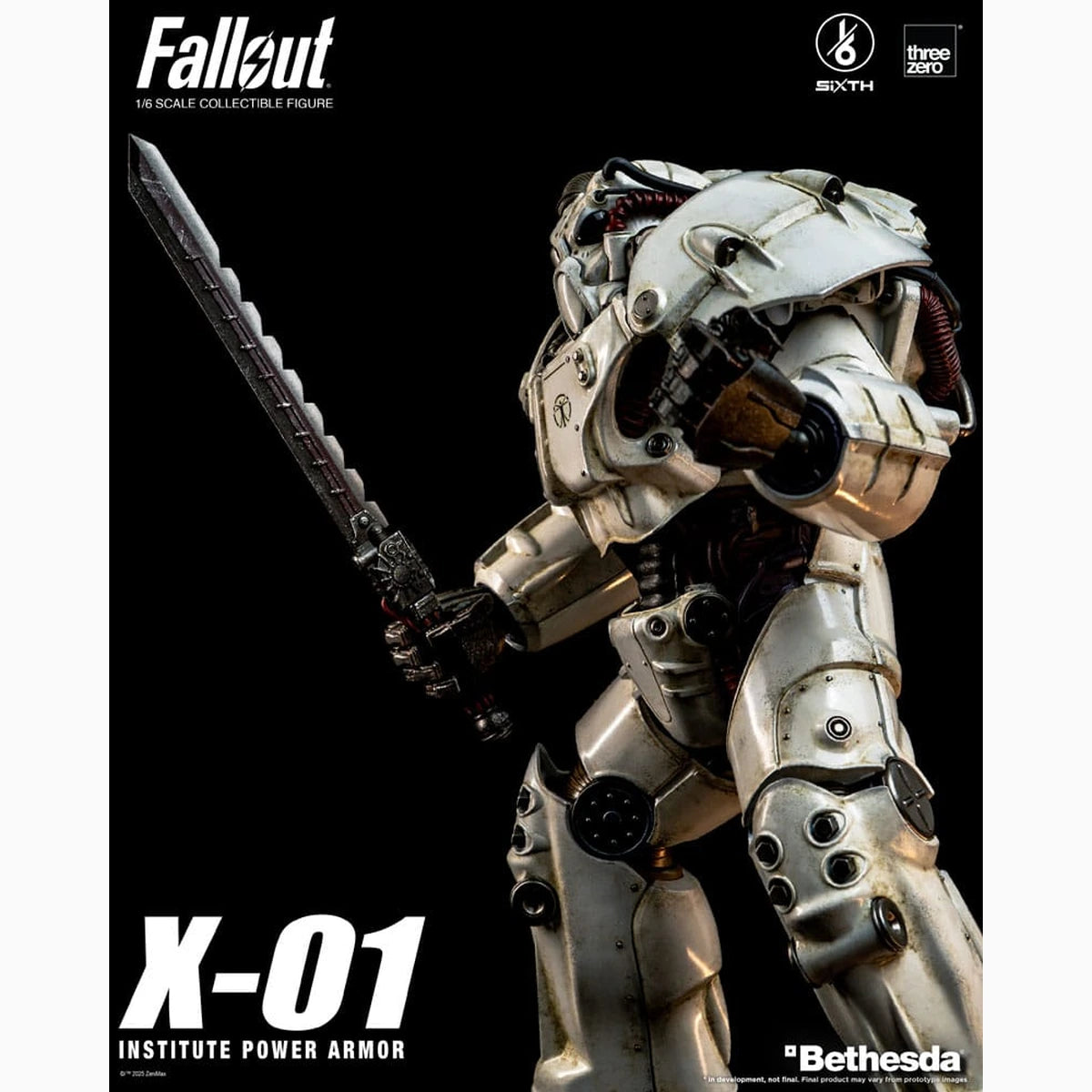 Fallout figurine FigZero 1/6 X-01 Institute Power Armor 37 cm - Image 5