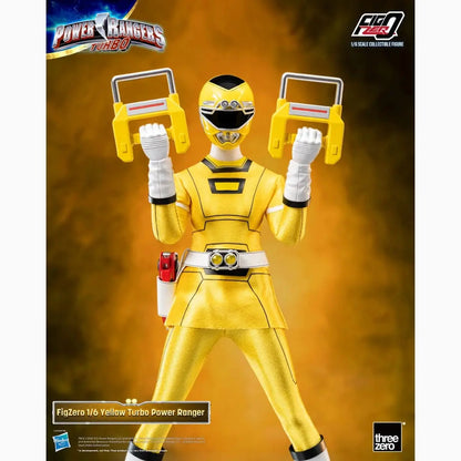 Power Rangers Turbo figurine FigZero 1/6 Yellow Turbo Power Ranger 30 cm - Image ajoutée 17