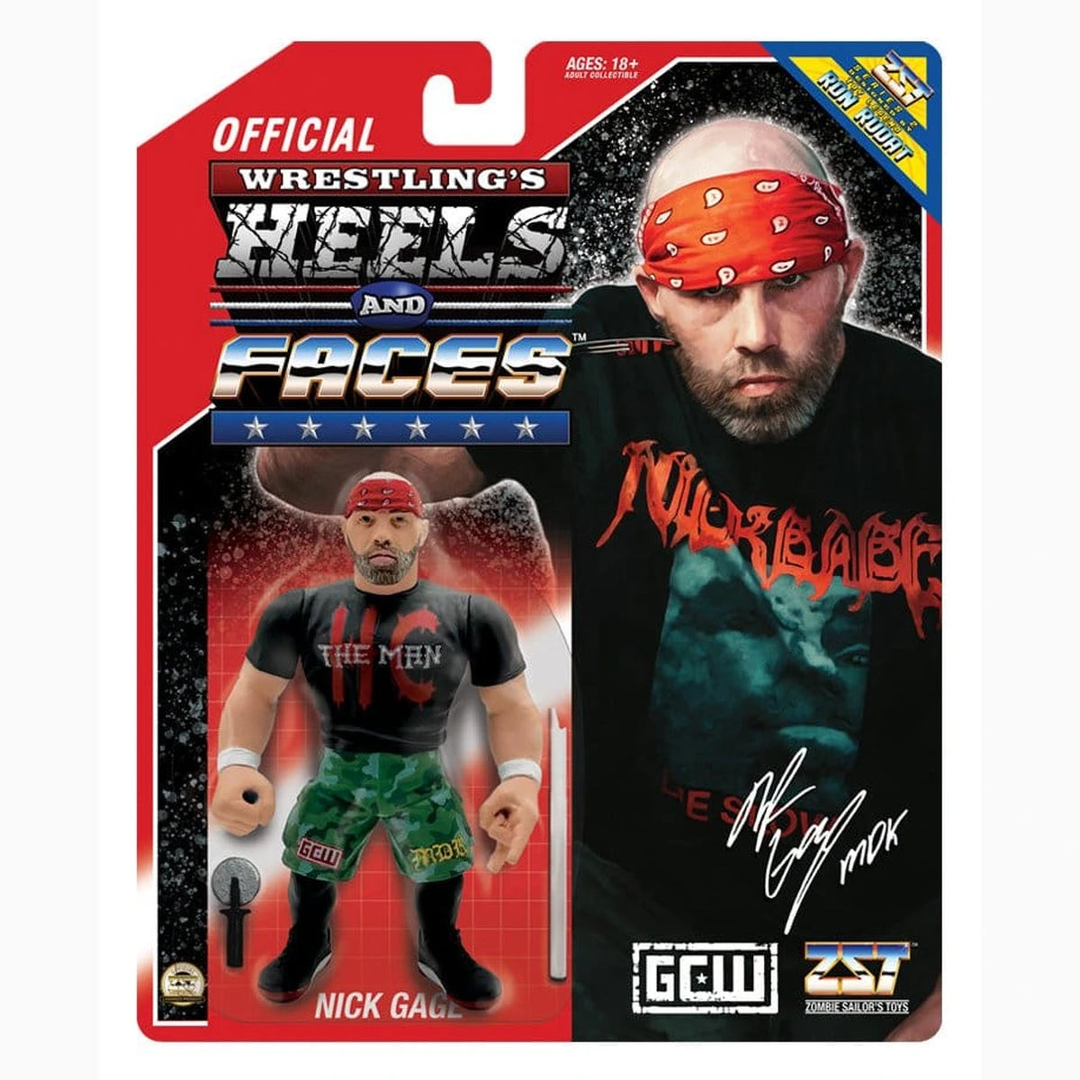 Zombie Sailor's Toys figurine Nick Gage 11 cm - Image 3