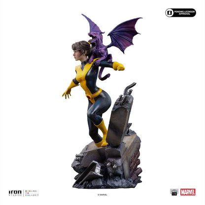 Marvel Kitty Pride & Lockheed X-Men Comics BDS Art Scale statuette 1/10 Kitty Pride & Lockheed 24 cm - Image 2