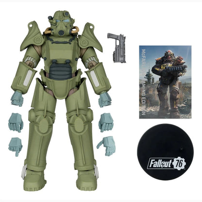 Fallout 76 Gaming Edition figurine T-45 Military Armor (Red Platinum Edition) 20 cm - Image 3