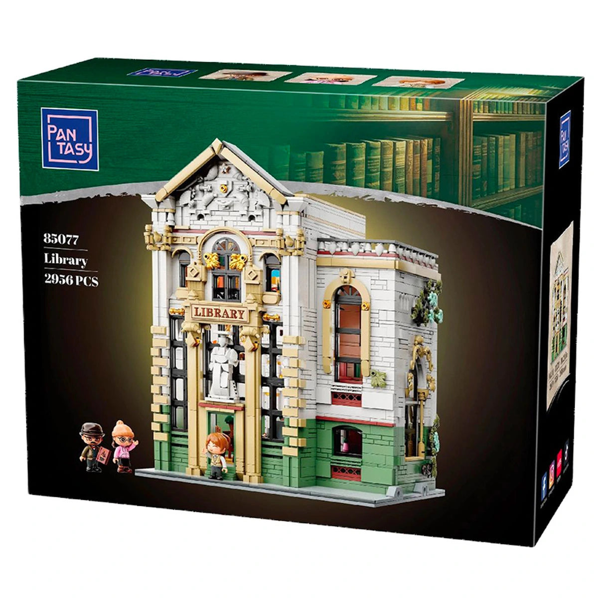 Modular Building Pantasy 85077 Library 35cm - Image 2