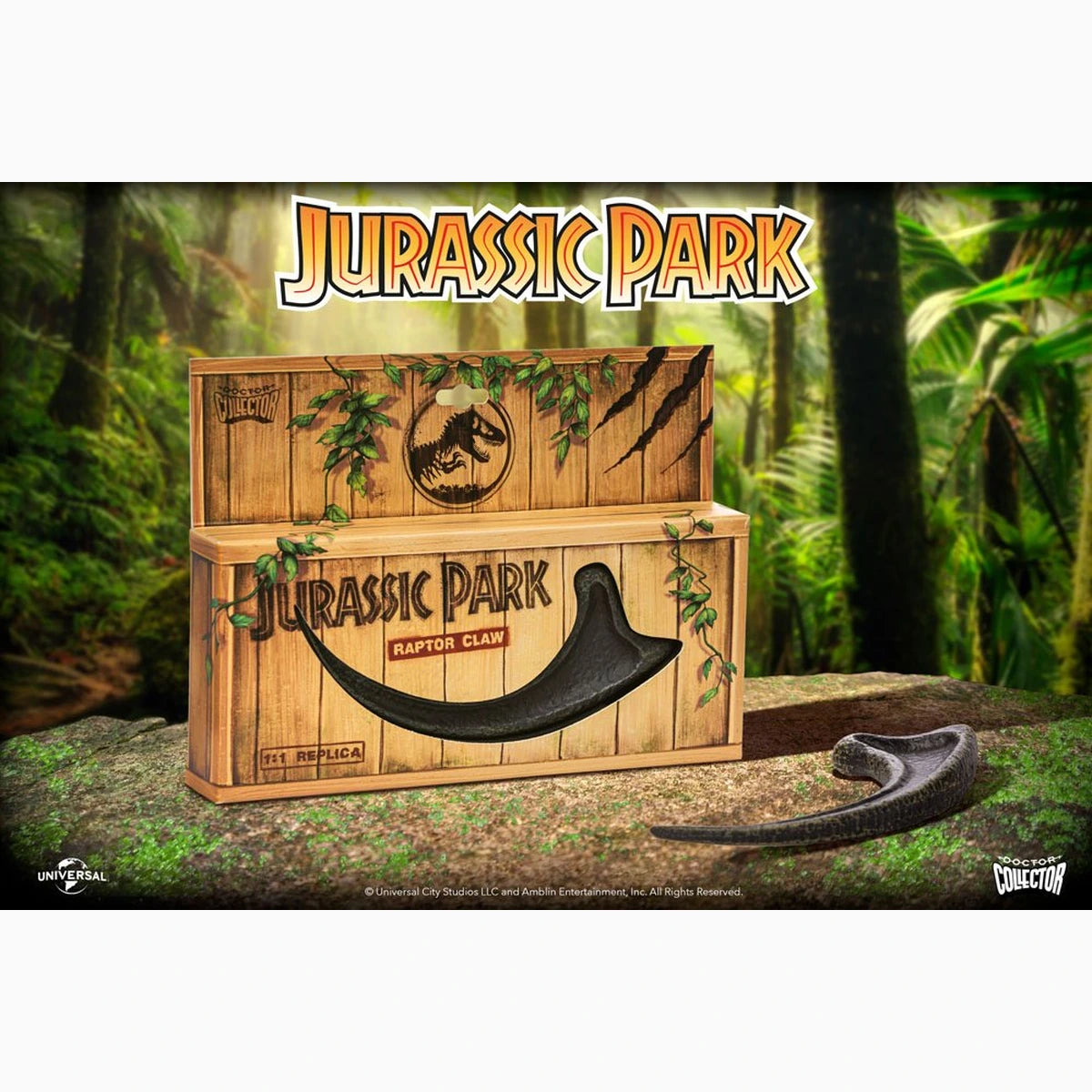 Jurassic Park réplique 1/1 griffe Raptor - Image 4
