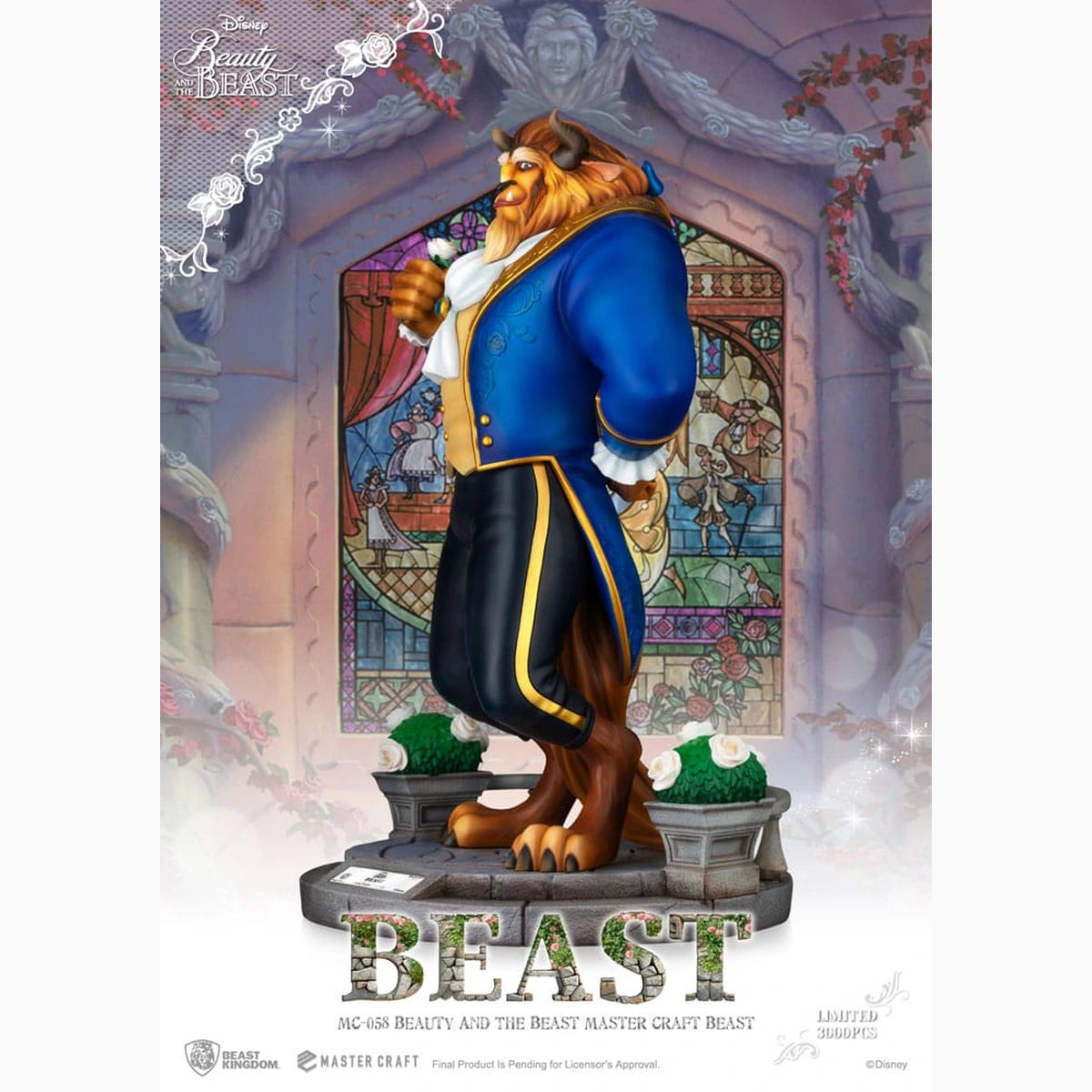Disney statuette Master Craft La Belle et la Bête Beast 39 cm - Image 3