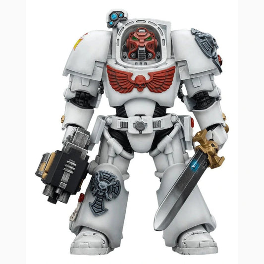 Warhammer 40,000 figurine White Scars Terminator 1 with Power Sword and Storm Bolter 14 cm - Image 1