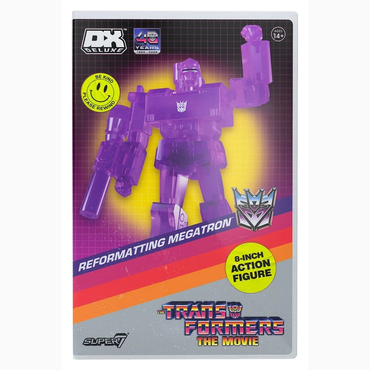 Transformers Deluxe figurine Wave 02 Reformatting Megatron (VHS, The Movie) - Image 2