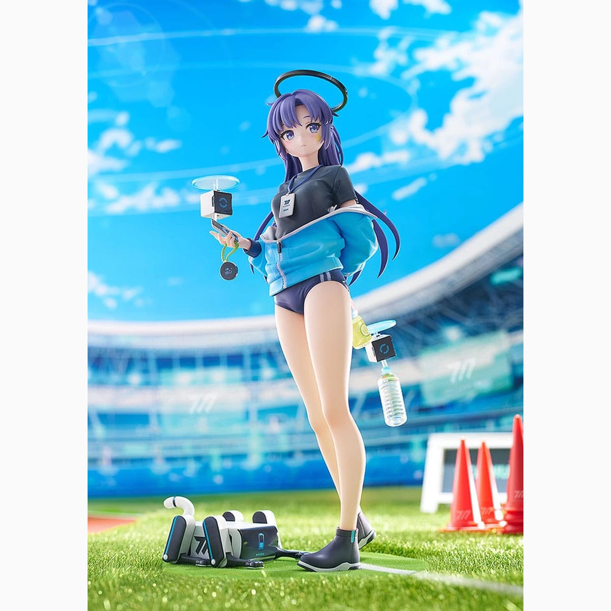 Blue Archive statuette PVC 1/7 Yuuka (Track) 24 cm - Image 5