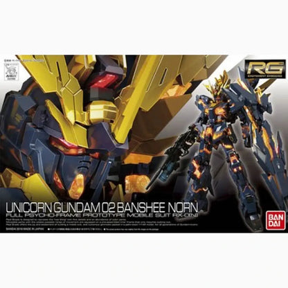 Gundam Gunpla RG 1/144 27  Unicorn Gundam 02 Banshee Norn - Image 2