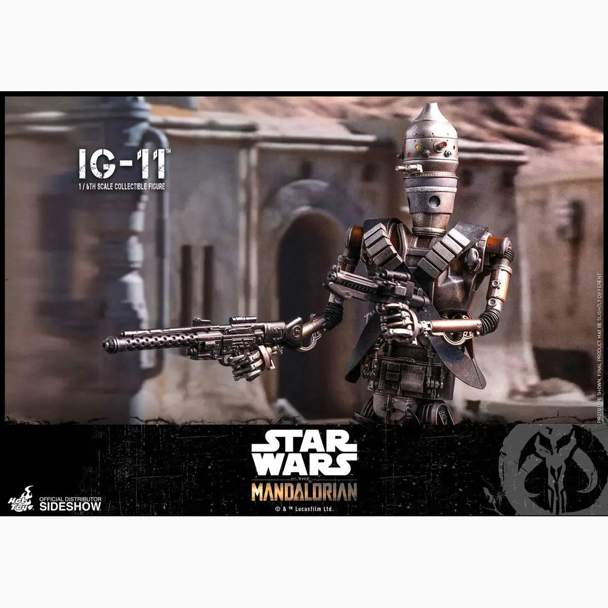 Star Wars The Mandalorian figurine 1/6 IG-11 36 cm - Image 5