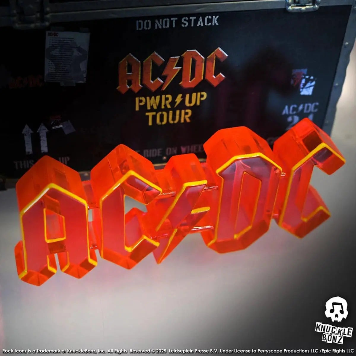 AC/DC statuette Rock Ikonz On Tour PWR UP Tour Road Case - Image 4
