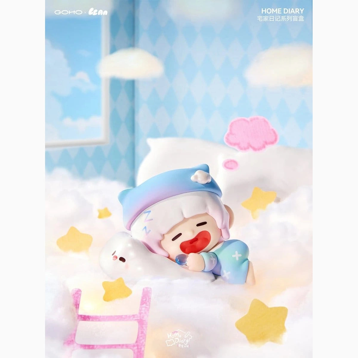 Original Character pack de 8 boîte-mystère figurines Lazy Home Diary 9 cm - Image 4